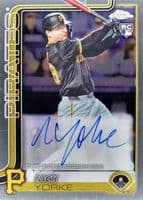 Nick Yorke 2025 topps Topps Chrome