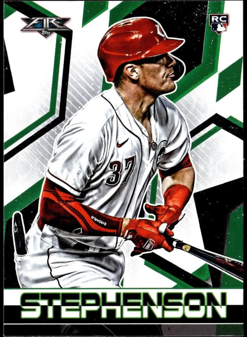 Tyler Stephenson 2021 topps Topps Fire