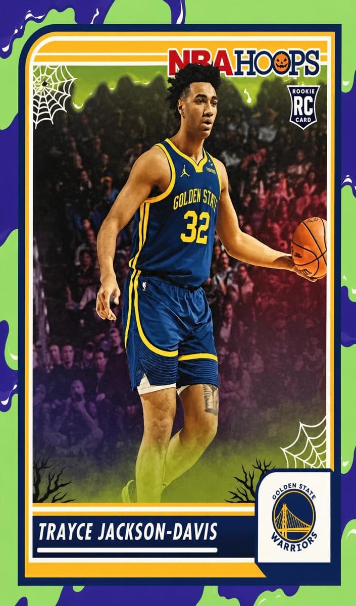 Trayce Jackson-Davis 2023 panini Hoops Haunted Hoops