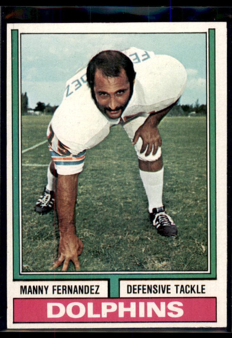 Manny Fernandez 1974 topps Topps