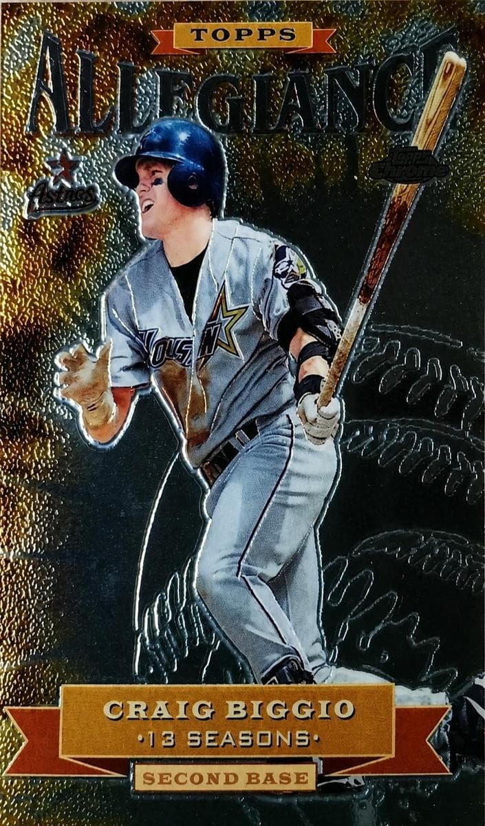 Craig Biggio 2000 topps Topps Chrome