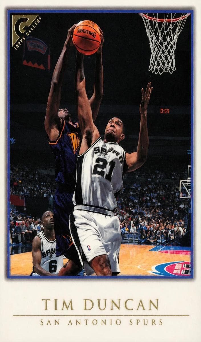 Tim Duncan 1999 topps
