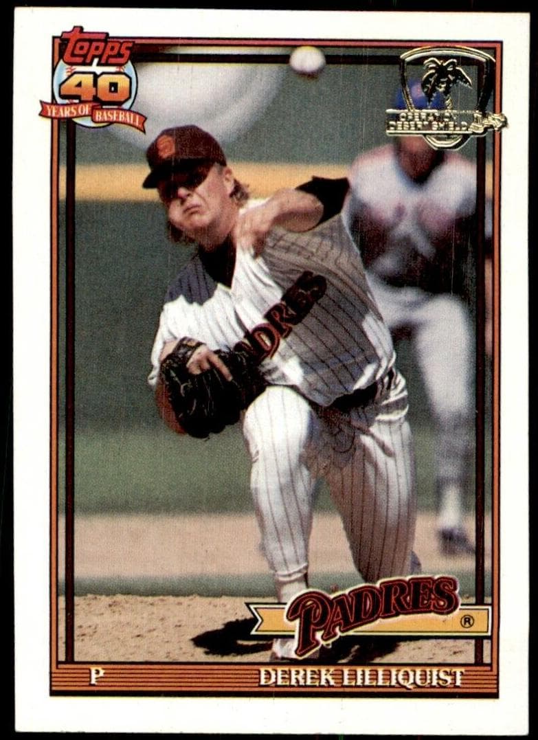 Derek Lilliquist 1991 topps Topps
