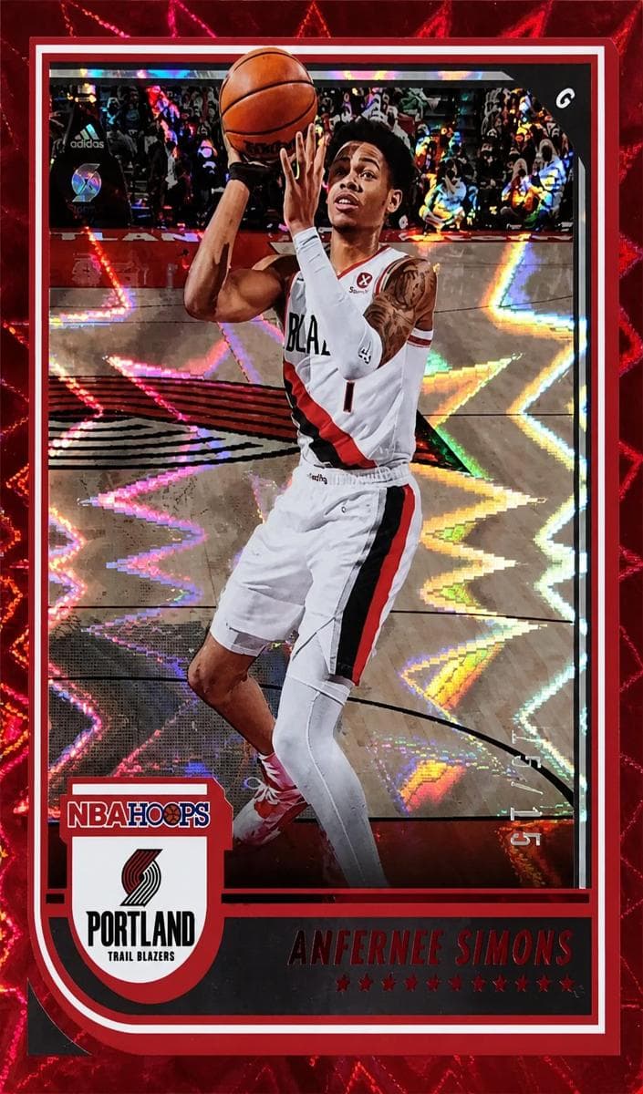 Anfernee Simons 2022 panini
