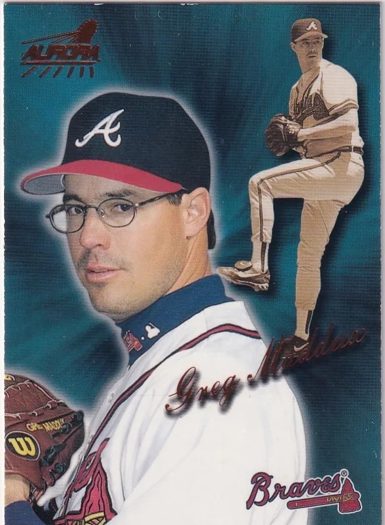 Greg Maddux 1999 unknown Pacific Aurora