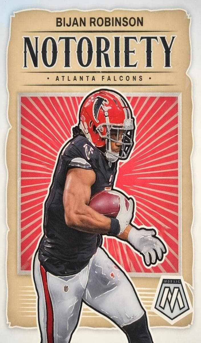 Bijan Robinson 2024 panini Mosaic