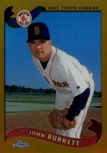 John Burkett trading card