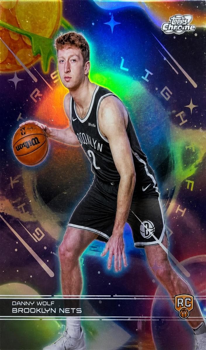 Danny Wolf 2025 topps Topps Cosmic Chrome