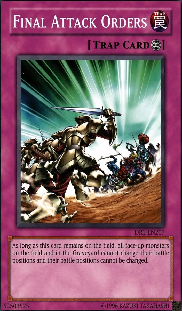Final Attack Orders 2005 Yu-Gi-Oh! Dark Revelation Volume 1