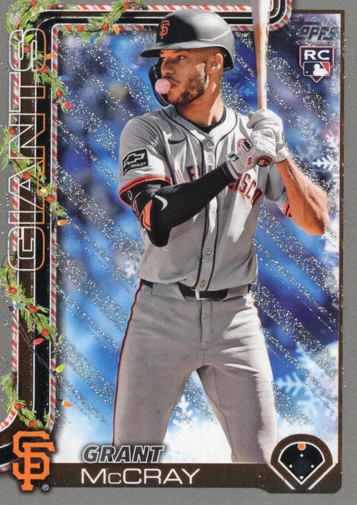 Grant McCray 2025 topps Topps Holiday