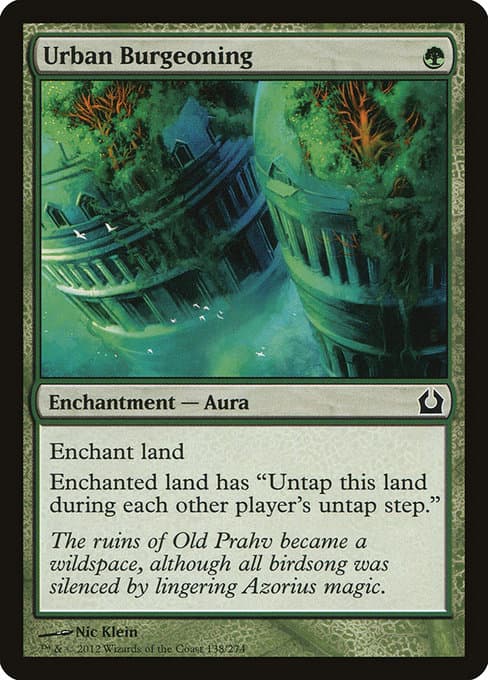 Urban Burgeoning 2012 Magic: The Gathering Return to Ravnica