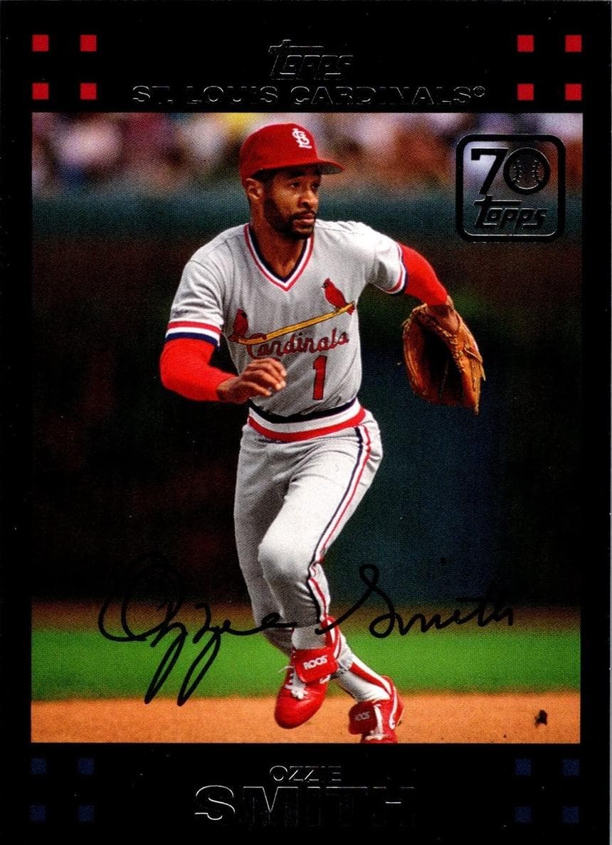 Ozzie Smith 2021 topps Topps