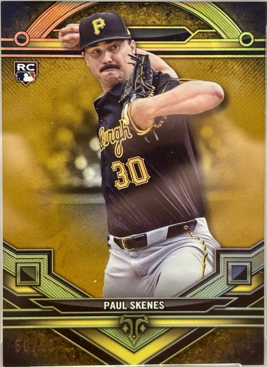 Paul Skenes 2024 topps Topps Triple Threads