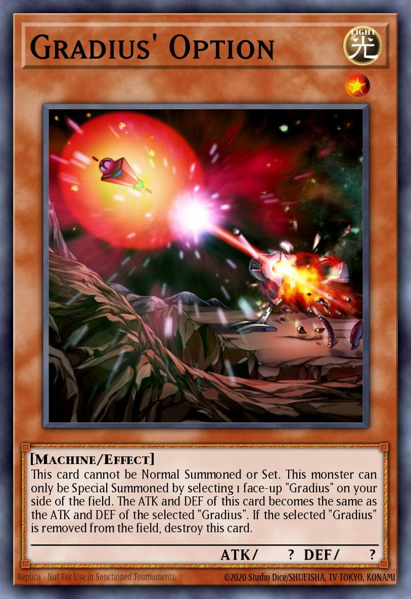 Gradius' Option 2005 Yu-Gi-Oh!