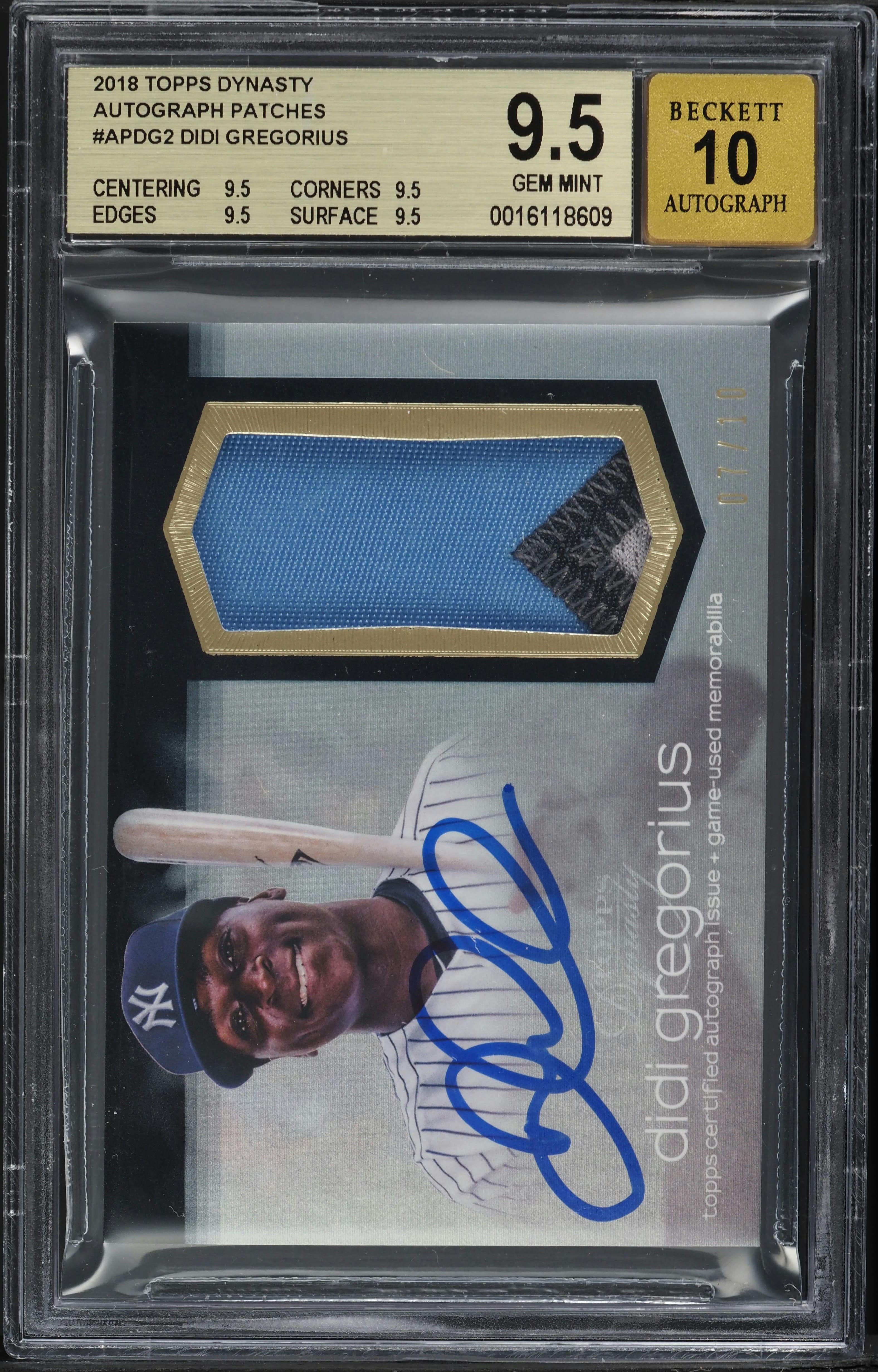 Didi Gregorius 2018 topps Topps Dynasty
