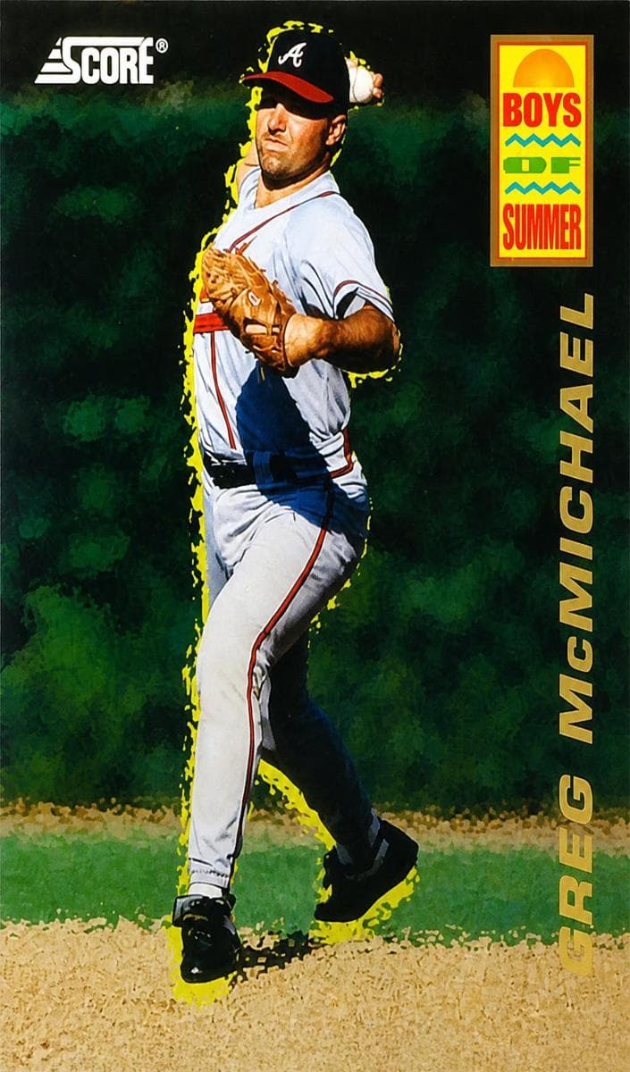 Greg McMichael 1994 panini Score