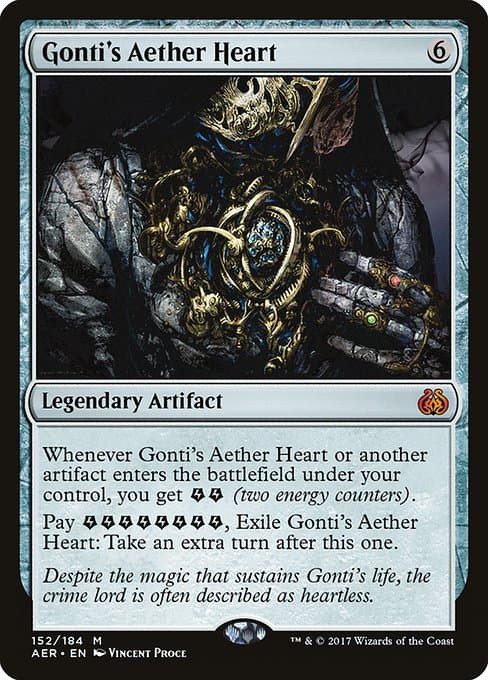 Gonti's Aether Heart 2017 Magic: The Gathering Aether Revolt