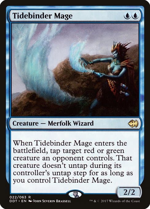Tidebinder Mage 2017 Magic: The Gathering Duel Deck: Merfolk vs. Goblins