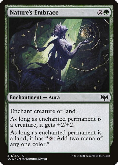Nature's Embrace 2022 Magic: The Gathering Innistrad: Double Feature