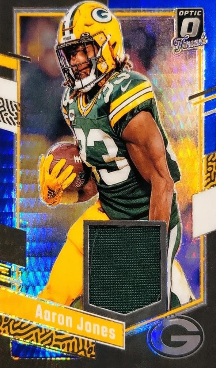 Aaron Jones 2023 panini Donruss Optic