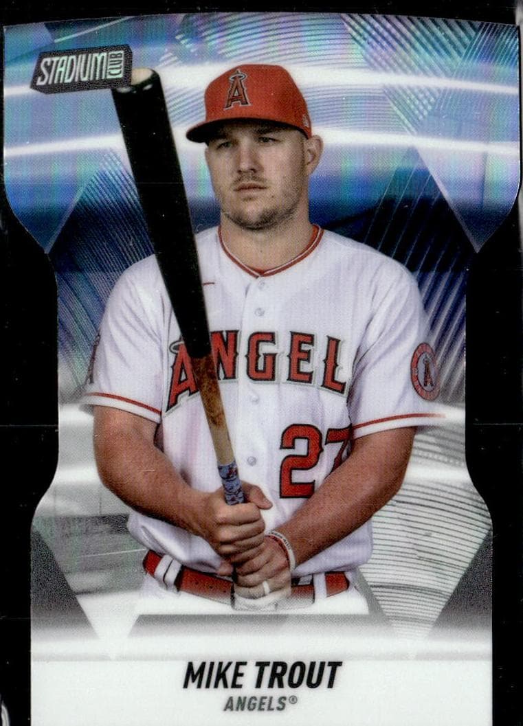 Mike Trout 2022 topps Stadium Club