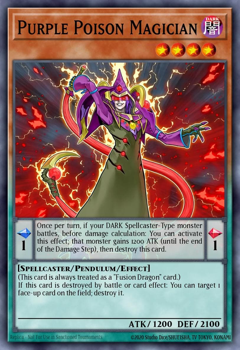 Purple Poison Magician #PEVO-EN006