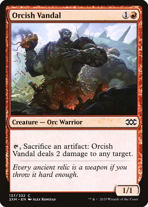 Orcish Vandal 2018 Magic: The Gathering