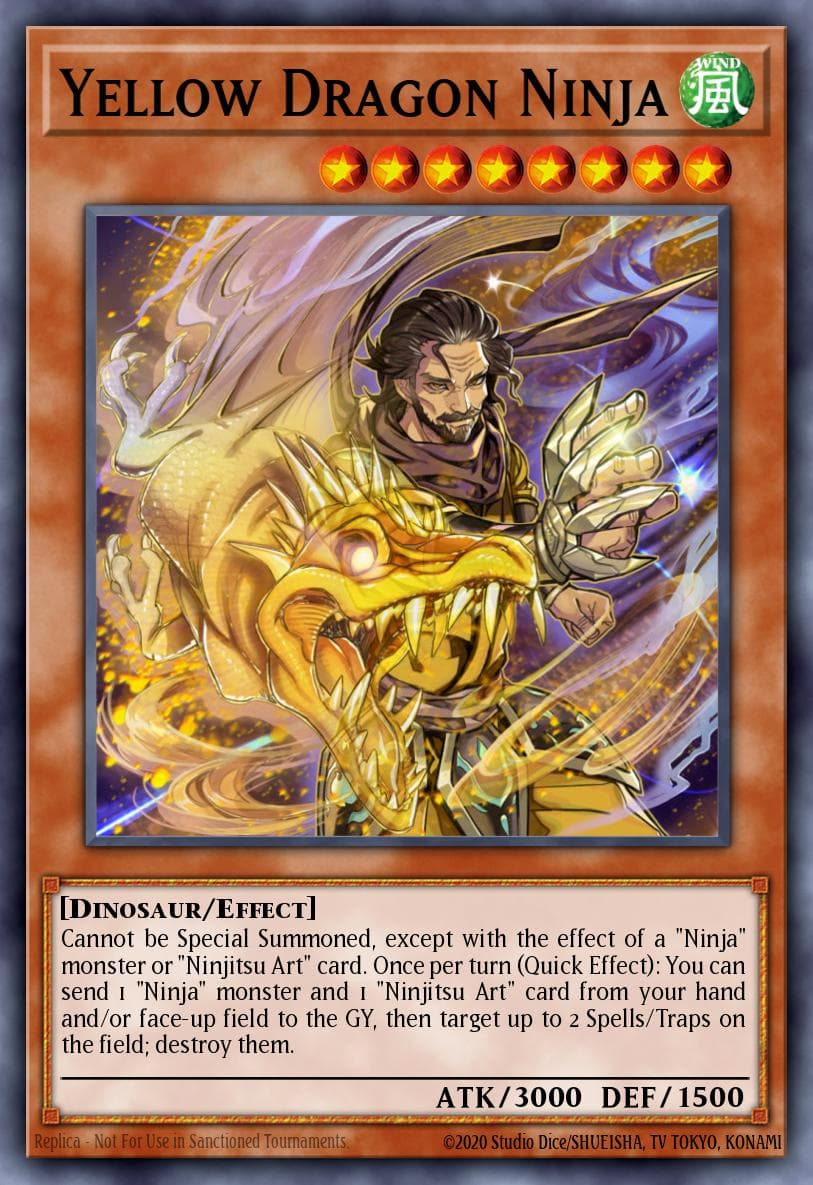 Yellow Dragon Ninja #SHVA-EN013