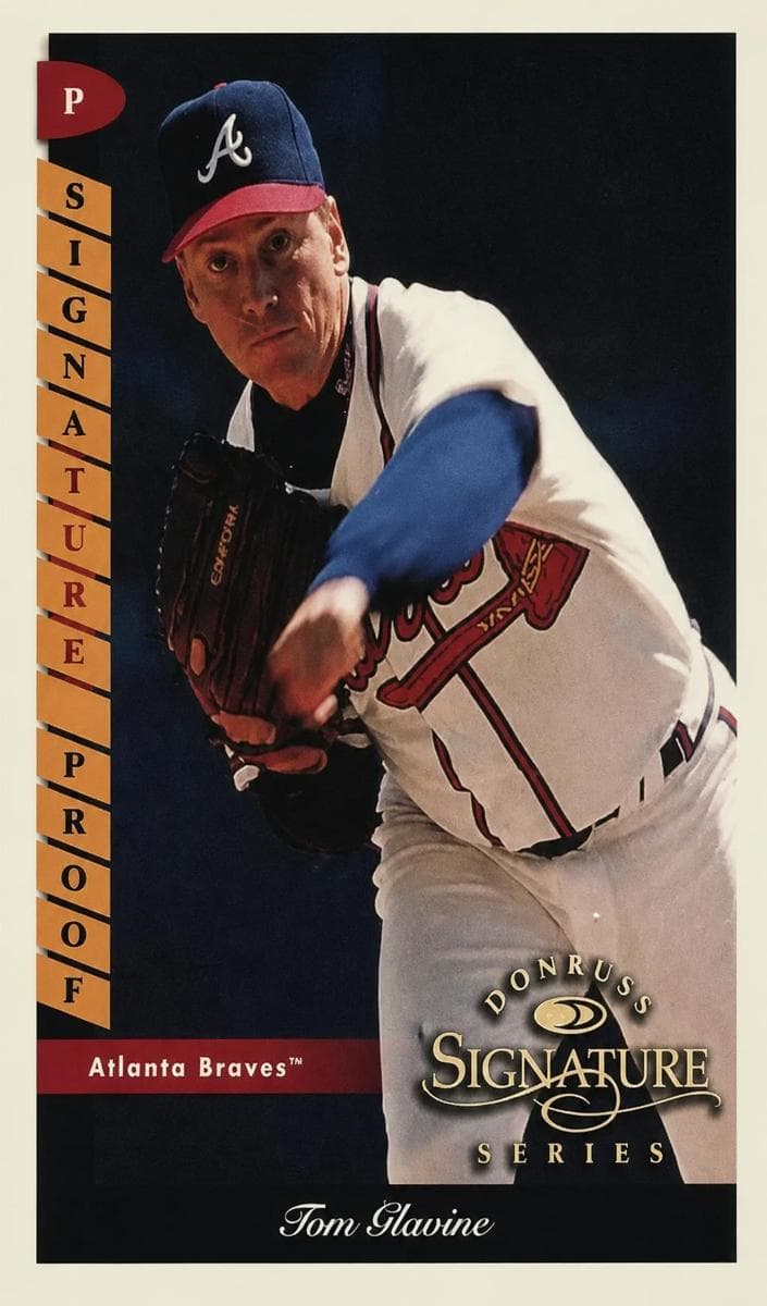 Tom Glavine 1998 panini