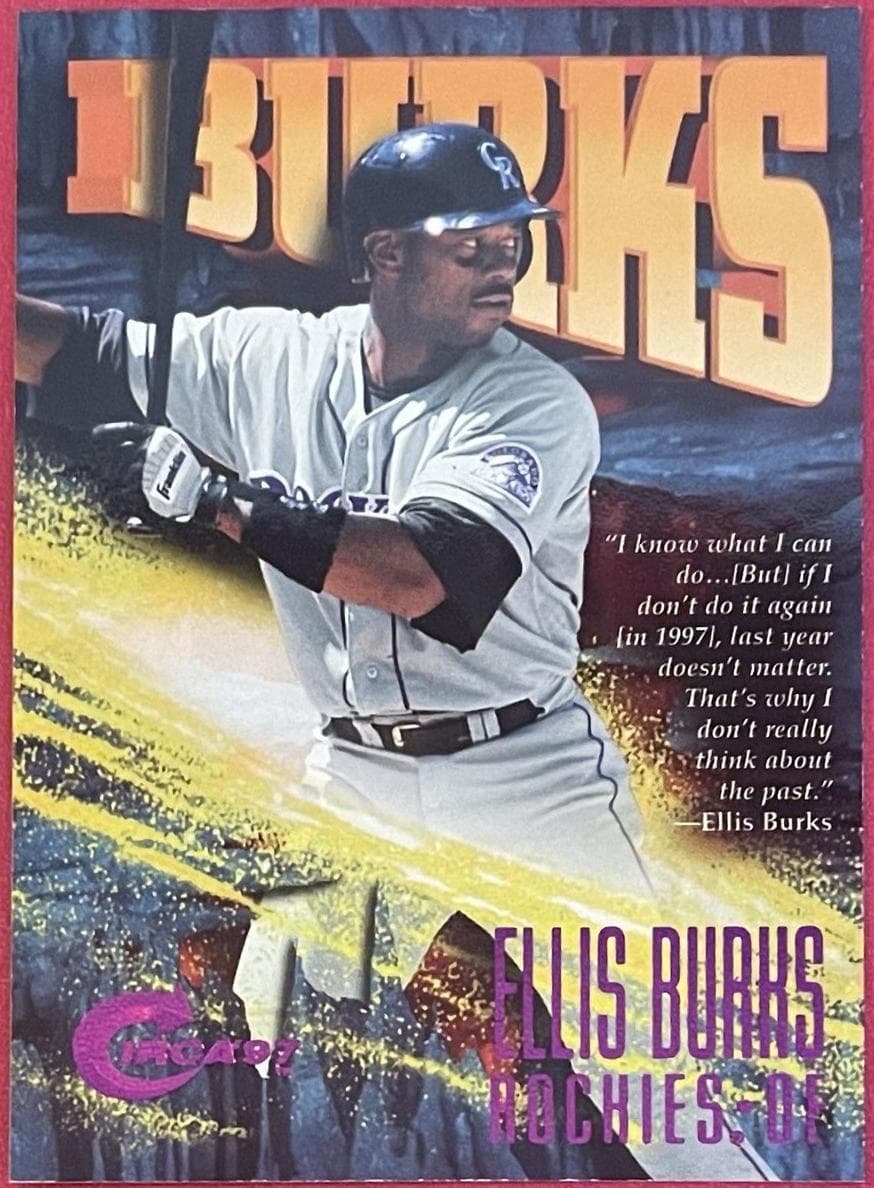 Ellis Burks 1997 unknown Circa