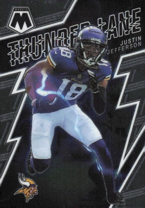 Justin Jefferson 2022 panini Panini Mosaic
