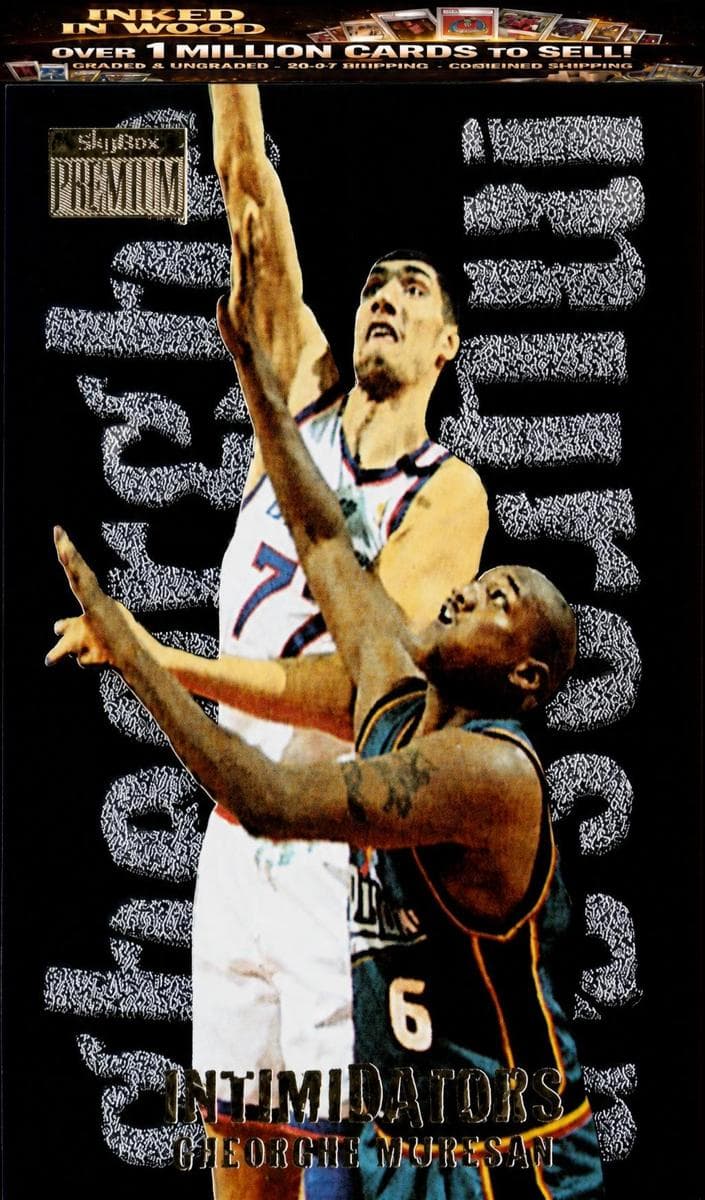 Gheorghe Muresan 1996 fleer SkyBox Premium