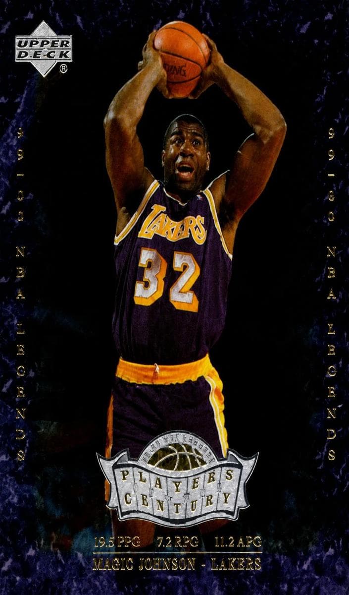 Magic Johnson 1999 upper-deck Legends