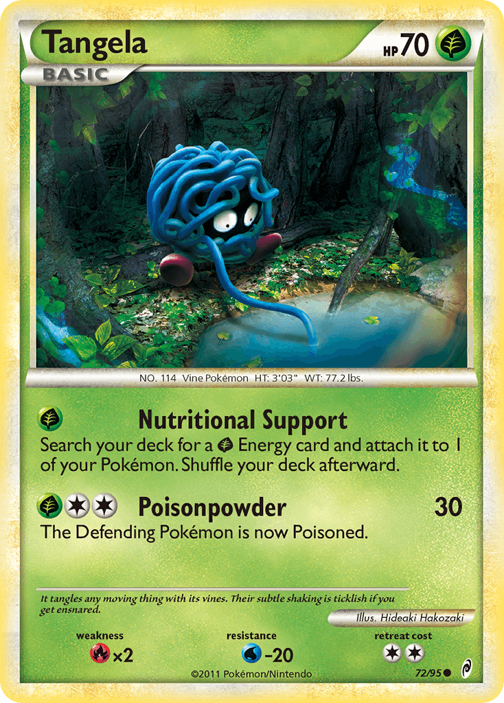 Tangela 2011 Pokemon Call of Legends
