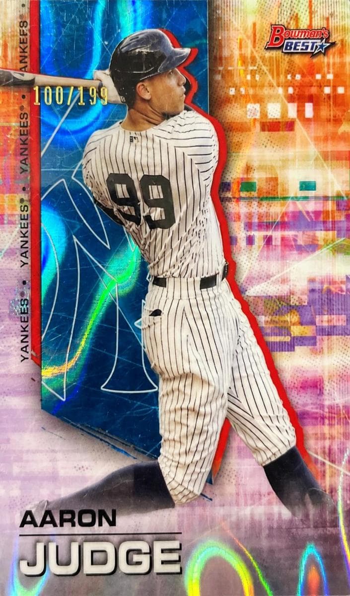 Aaron Judge 2021 bowman Bowman's Best