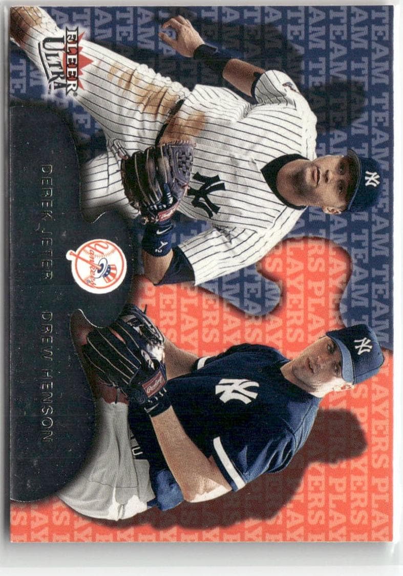 Derek Jeter / Drew Henson trading card