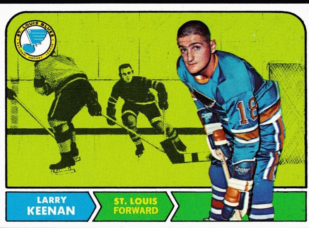 Larry Keenan 1968 topps O-Pee-Chee