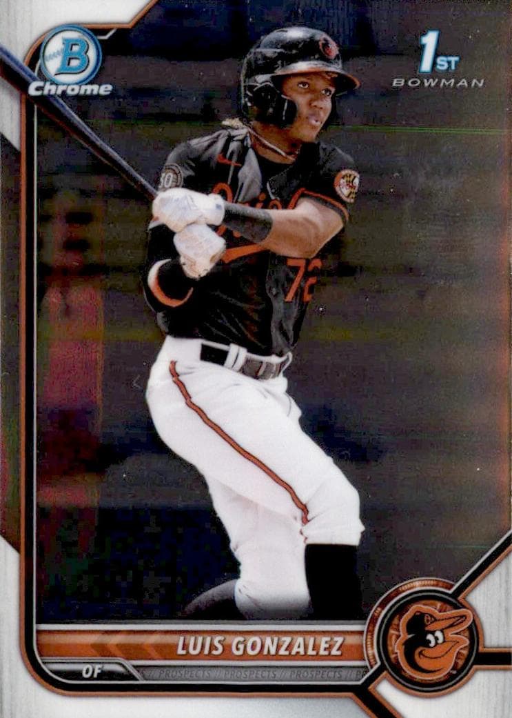 Luis Gonzalez 2022 bowman Bowman
