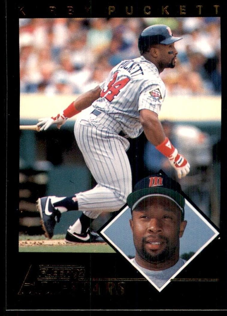 Kirby Puckett 1992 fleer