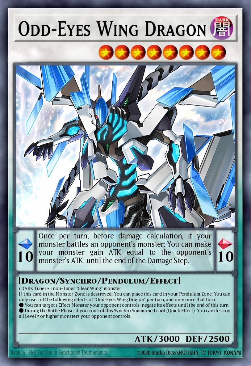 Odd-Eyes Wing Dragon #DIFO-EN098