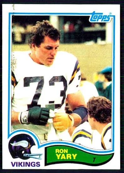 Ron Yary 1982 topps