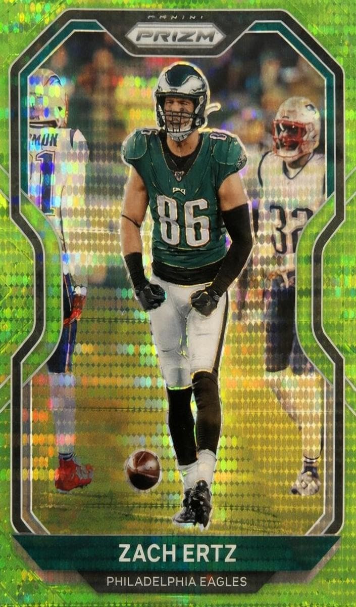 Zach Ertz 2020 panini Panini Prizm