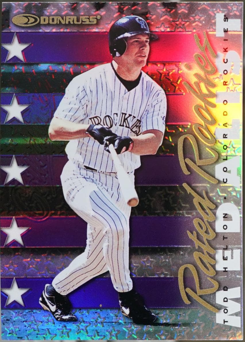 Todd Helton 1998 panini Donruss Collections