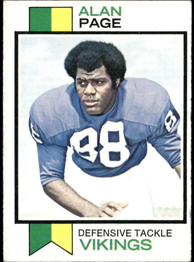 Alan Page 1973 topps Topps