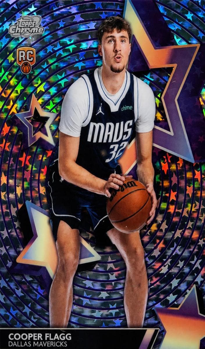 Cooper Flagg 2025 topps Topps Cosmic Chrome