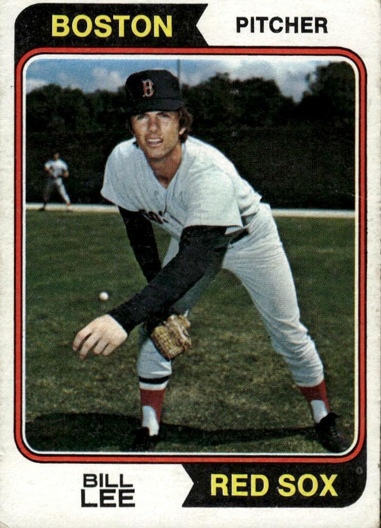 Bill Lee 1974 topps Topps