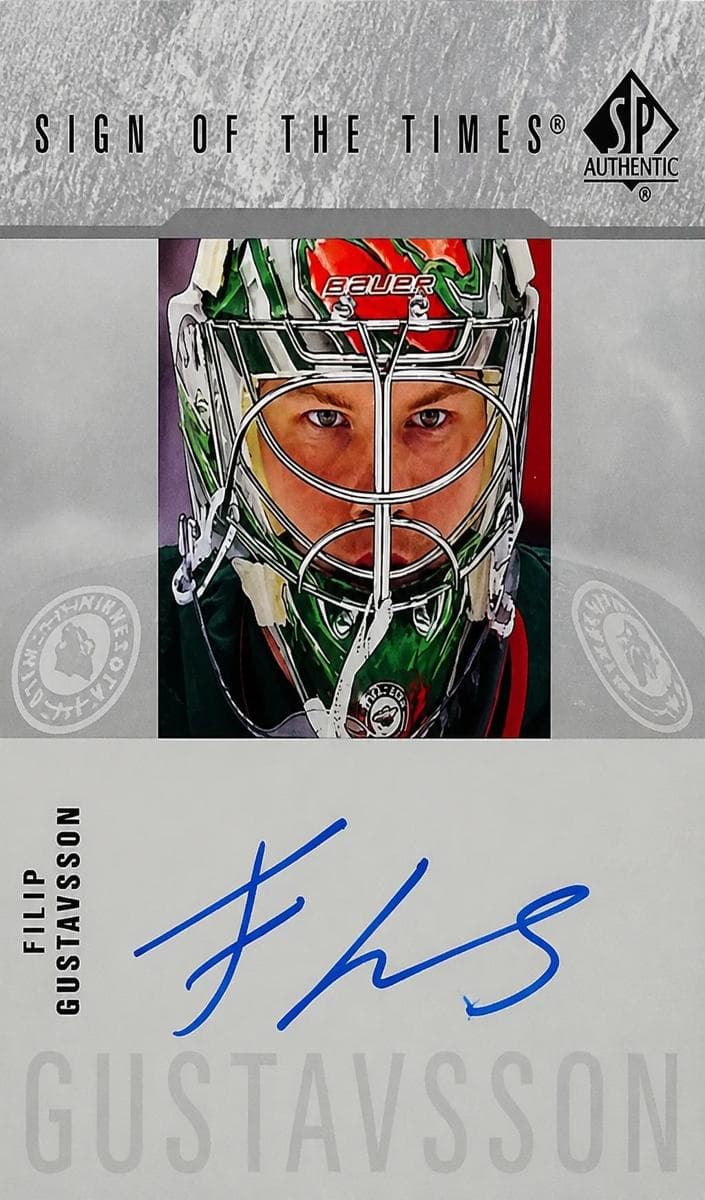 Filip Gustavsson 2023 unknown SP Authentic