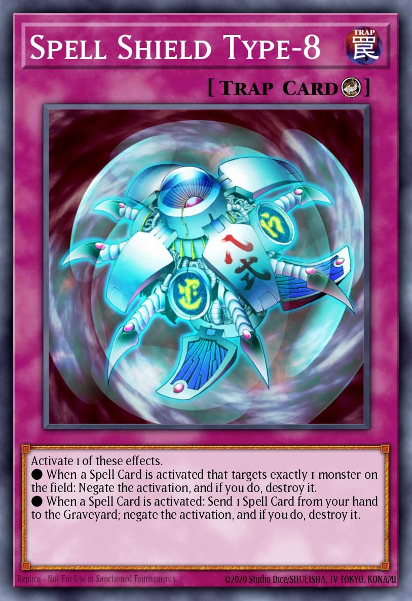 Spell Shield Type-8 2005 Yu-Gi-Oh! Japanese Structure Deck: Fury from the Deep