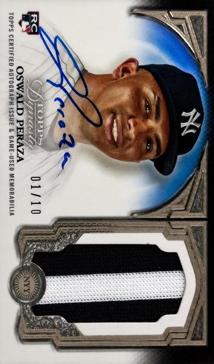 Oswald Peraza 2023 topps Topps Dynasty
