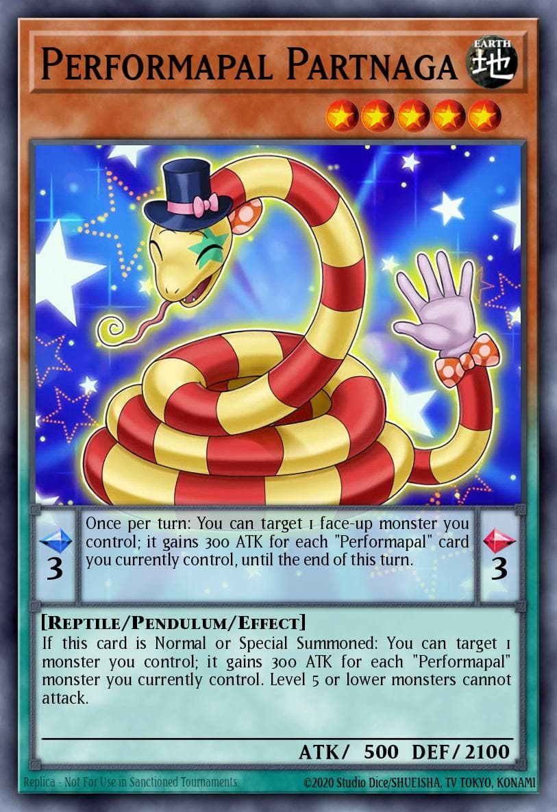 Performapal Partnaga 2015 Yu-Gi-Oh! Star Pack ARC-V